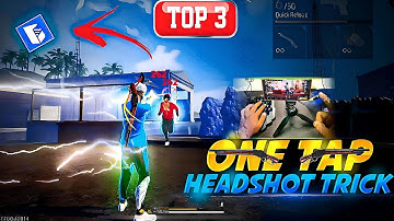 Top 3 Best One Tap Headshot Trick In GG Mouse Pro / Play Free Fire Using Keyboard Mouse in Mobile