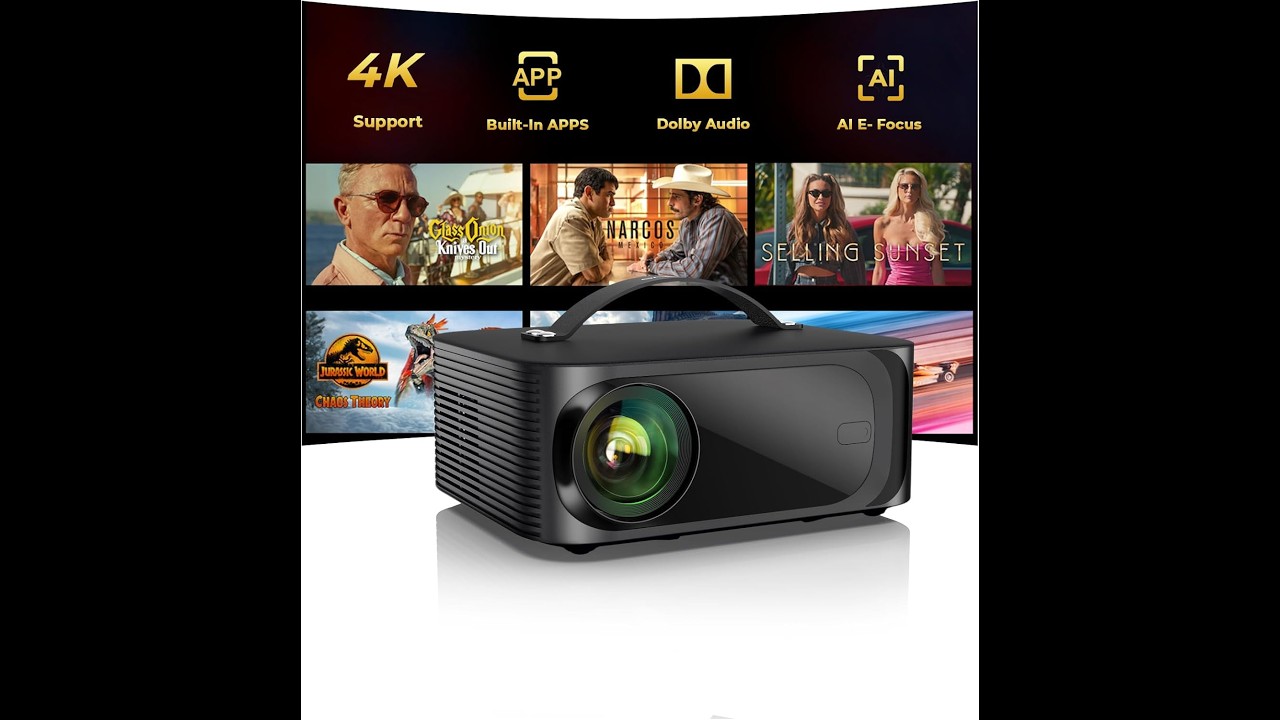 ONOAYO ONO3 Pro 2.0 Projector Review – 2000 ANSI Brightness, Smart TV OS & 4K Streaming