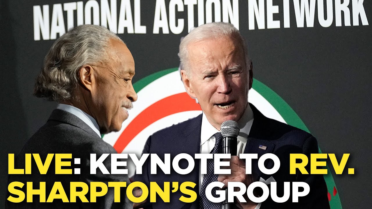 Watch live: Biden speaks at National Action Network Convention