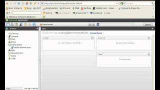 How to change password for Network Solution's web-mail by Panumes
