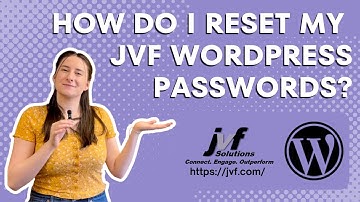 WordPress Password Reset Video