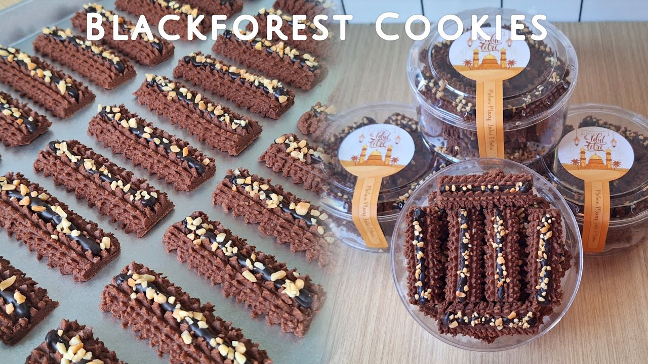 BLACKFOREST COOKIES ENAK, RENYAH & NYOKLAT BANGET