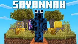Savannah Island + Gold! Cubecraft Skyblock Episode 8