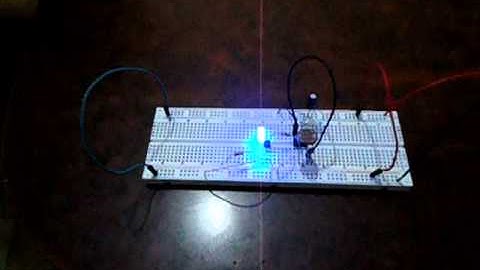 Interruptor crepuscular con LDR e integrado 555