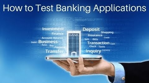 How to explain Banking Domain Project  Software Testing