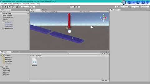 16.MAKE THE BALL(SPHERE) JUMP IN UNITY| BUILD VIRTUAL REALITY GAMES FOR UNITY USING GOOGLE CARDBOARD