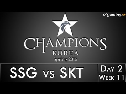 LCK Spring 2015 - W11D2 - SSG vs SKT