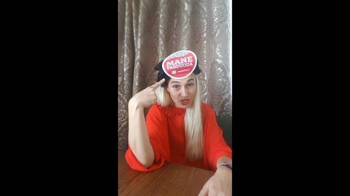 Indrė Stonkuvienė: mane parduoda