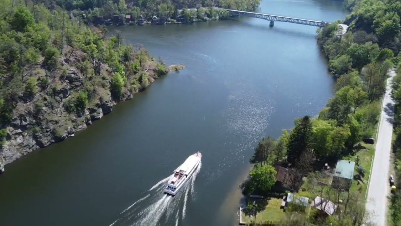 LODNÍ DOPRAVA VRANOVSKÁ PŘEHRADA - m/s Vranov s hradem Bítov
