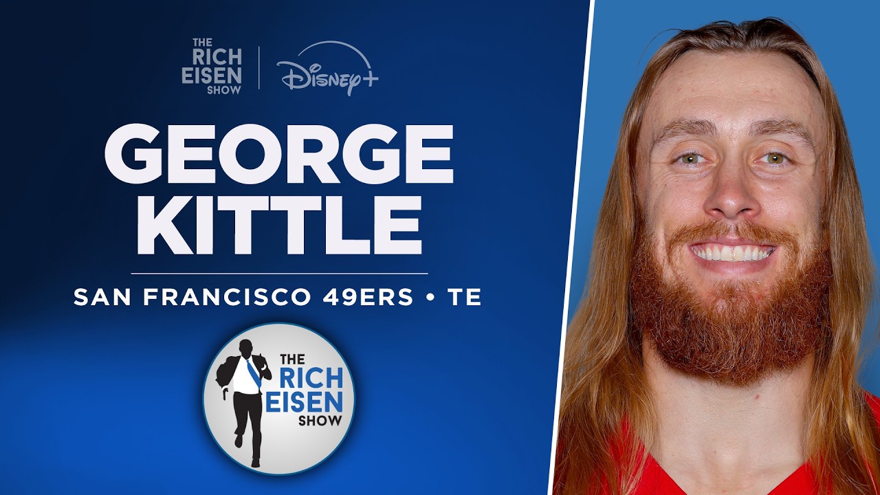 49ers TE George Kittle Talks NFC West, Iowa-Michigan & More with Rich | Full Interview