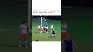 The Funniest Football Free Kick Ever Women Soccer Funny Moment