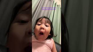 Rate her funny face out of 10 in tge comments below