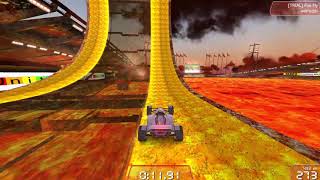 TrackMania Forever: Track Testing; Flip, Water Bounce and Pipe Landing torture