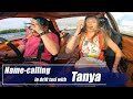 Name-calling in drift taxi with Tanya