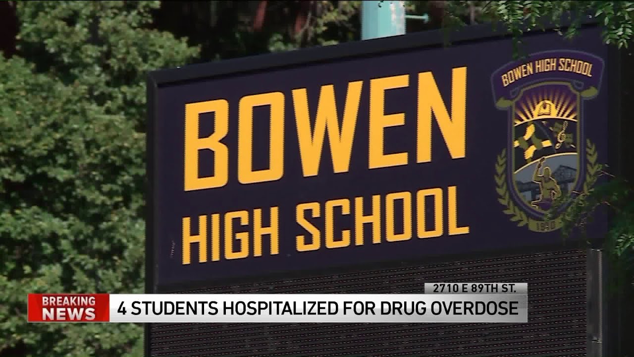 newspaper mockup Several Bowen High School students hospitalized for overdose-related symptoms