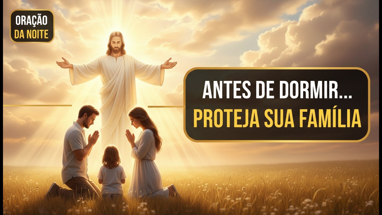 Oração Poderosa da Noite — Antes de Dormir, Cubra Sua Família com Essa Oração