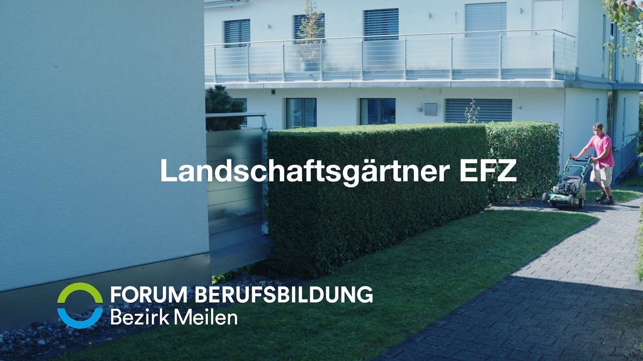 Mein Beruf: Landschaftsgärtner EFZ