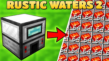 BUILDING A PLANE & STARTING THERMAL EXPANSION! Rustic Waters 2 EP6 | Modded Minecraft 1.16