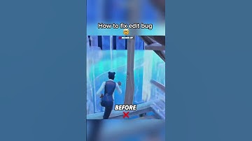 How to fix edit bug 🤫