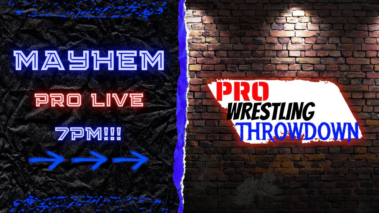 Mayhem Pro Wrestling from Brookport, IL (10/4/2025) | Brutal Matches & Championship Chaos!