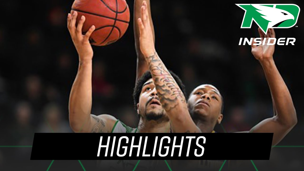UND Men s Basketball Highlights At Denver 1 2 2020 YouTube