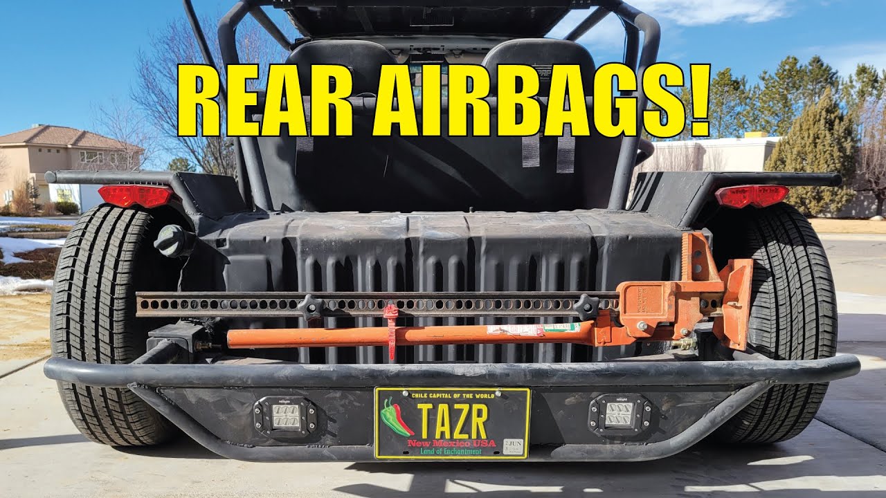 CHEAP And EASY Rear AIRBAG INSTALL! YouTube