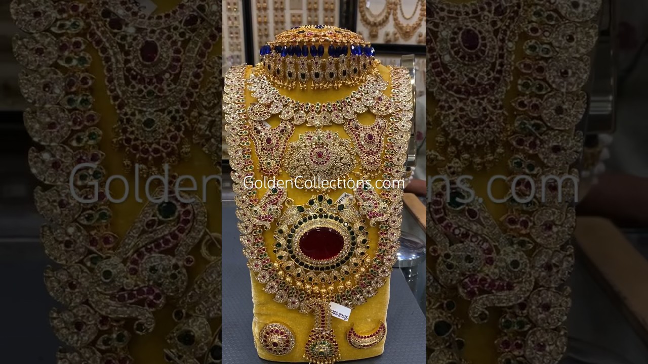 Temple Artificial Jewellery for God Idols Statues Al 
