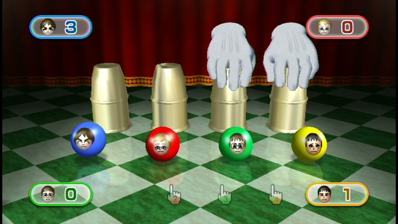 Wii Party Globe Trot - Chris (Wii U) vs Pavel vs Skip vs Dunbar