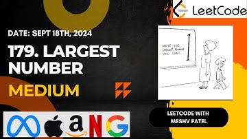 179. Largest Number | Custom Sorting | Leetcode Daily Challenge | JAVA