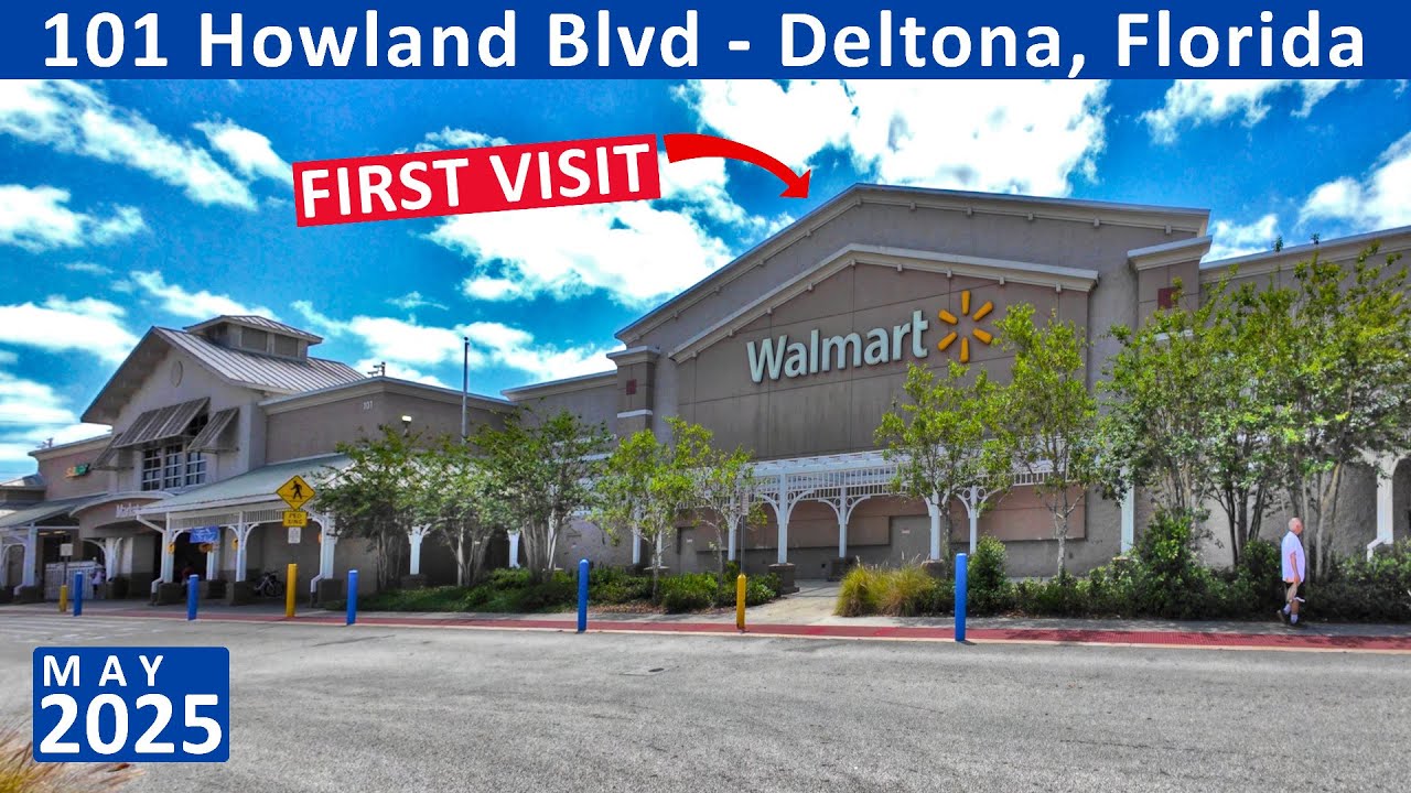 Walmart Supercenter in Deltona Florida at 101 Howland Blvd - Shopping Warehouse Store 3310