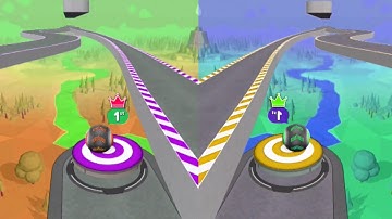 Going Balls vs Race Ball Speed Run   Walkthrough ,iOS Android Colour Ball Run New Update