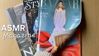 ASMR Magazine Page Turning 📖 Ripping, Cutting &amp; Satisfying Paper Crinkles