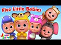 Five Little Babies Jumping on the Bed + More Nursery Rhymes &amp; Baby Songs