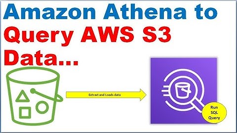 Amazon Athena to Query AWS S3 Data