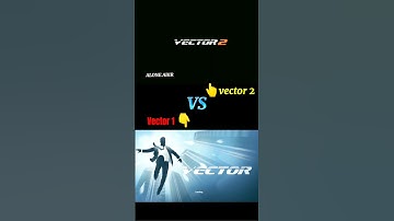 Vector 2 vs Vector 1 intro comparison VS  ❌⚔️ vector 2 &  1 all unlock mod nekki games #vector2  v2