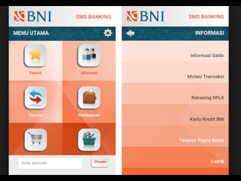 Pembelian Token Listrik Via Aplikasi BNI SMS Banking Tanpa Perlu Menghafal Format SMS. 