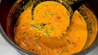 💯ഇത്രയും രുചിയുള്ള തക്കാളി കറിയോ😋👌 Kerala Tomato Curry With Coconut Milk | Thakkali Paal Curry