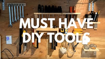 DIY Tools You Actually Need! Beginner’s Guide to Power & Hand Tools