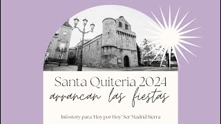 Fiesta y protesta en el arranque de Santa Quiteria 2024 en Alpedrete