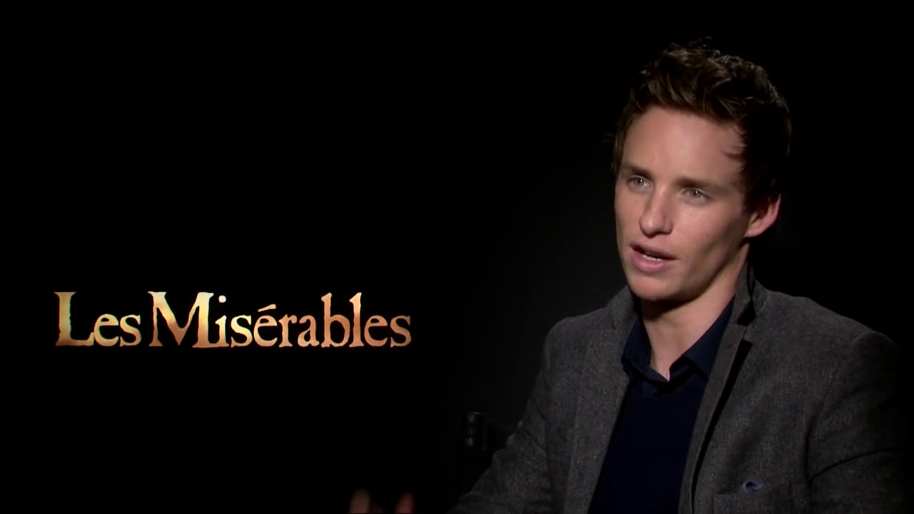 Eddie Redmayne Les Miserables 
