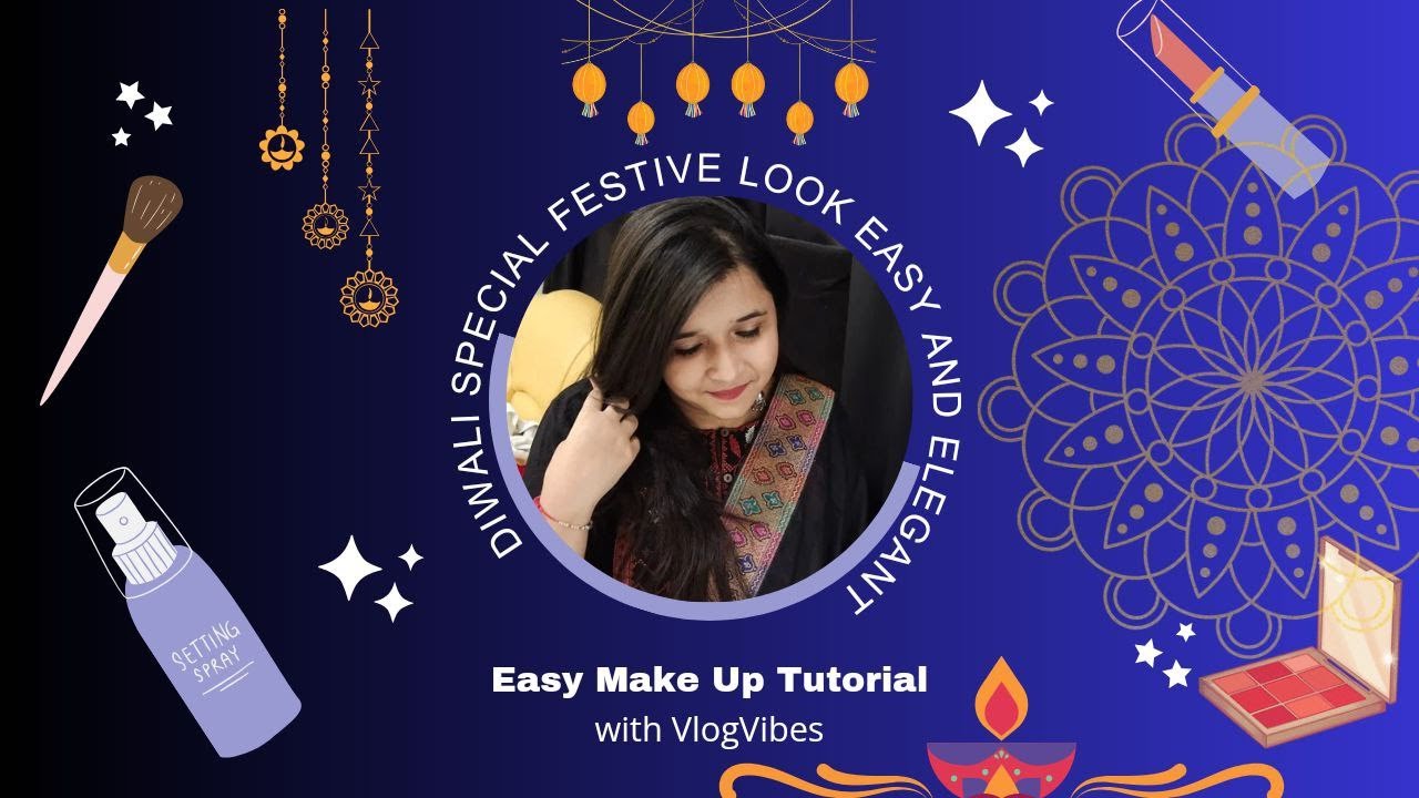 Glow Up for Diwali: Easy Festive Makeup Tutorial! ✨🎉 