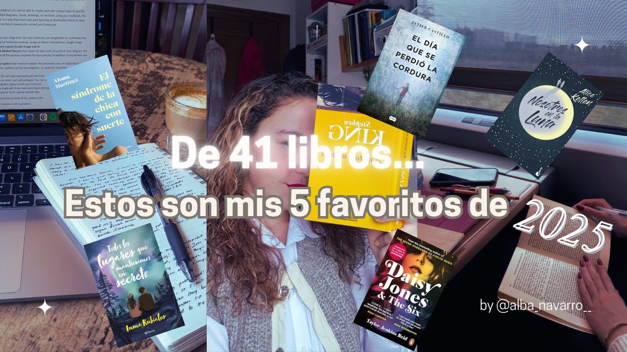He leído 41 libros en 2025: estos son mis cinco libros favoritos