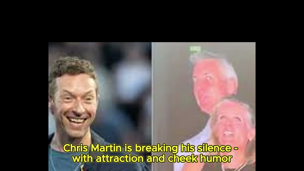 Chris Martin Breaks His Silence with Charm & Cheeky Humor!