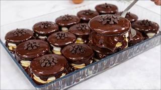 Öyle Bir Pasta Yaptım Ki Yiyenler Alman Pastası Sanacak 🍫 Pankekli Çikolatalı Nefis Pasta