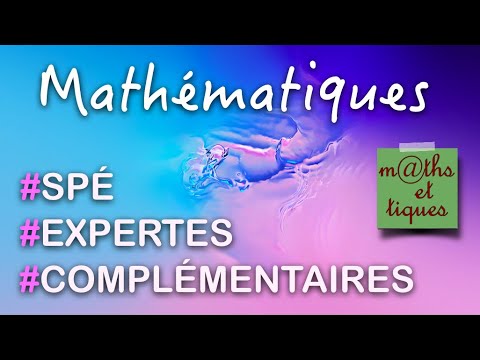 Vidéo: Quelle coterminale en maths ?