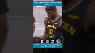 Jimmy Butler Iiis Epic Highlights Hou Vs Gsw