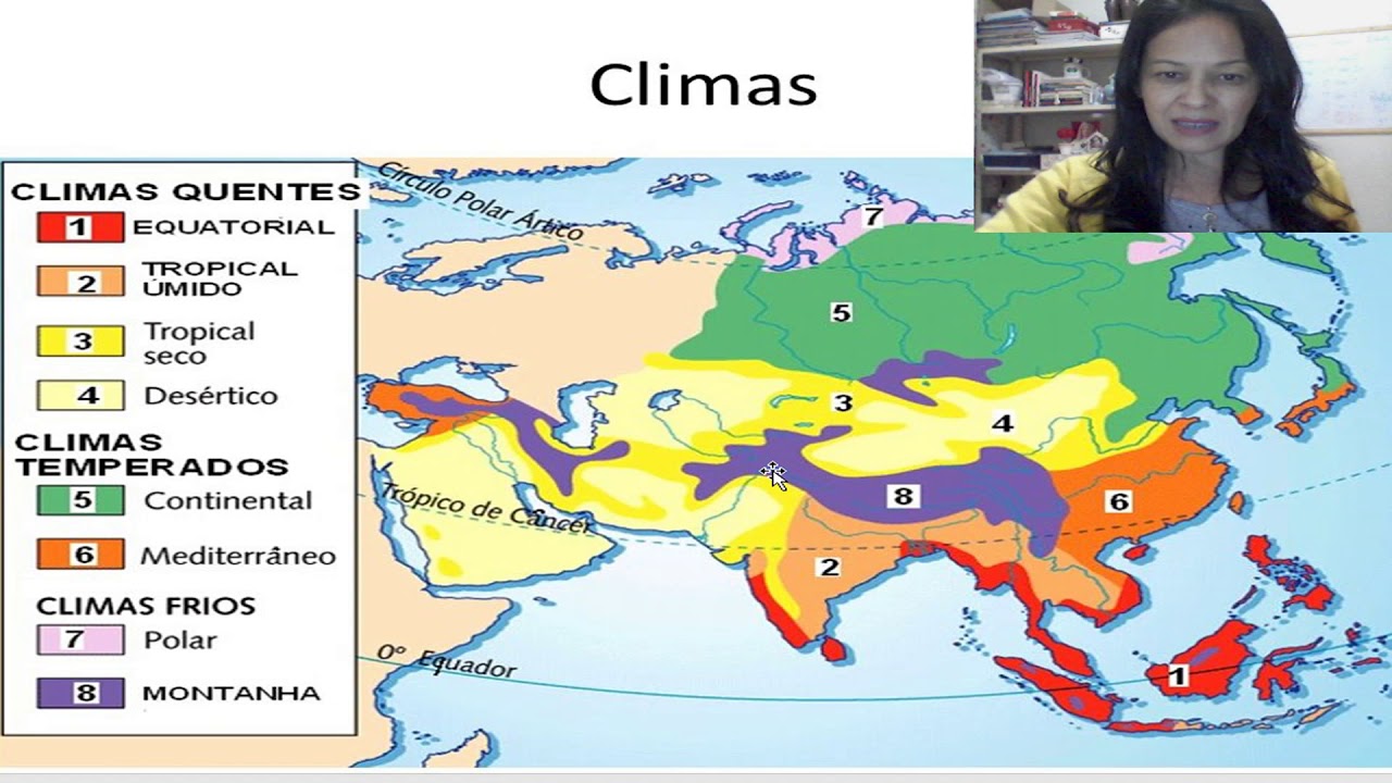 9 Ano GEO VOL 2 Clima e Vegetação Ásia - YouTube
