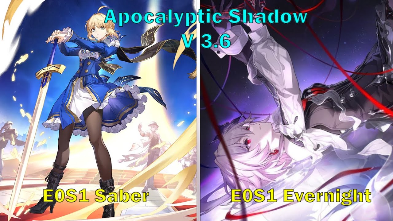 Apocalyptic Shadow V 3.6 | E0S1 Saber & E0S1 Evernight Floor 4 | Honkai Star Rail