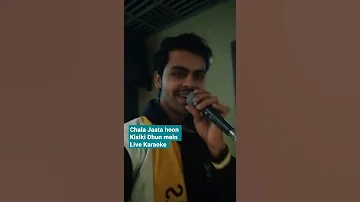 Chala Jaata Hoon on Sanam Karaoke Live #shorts