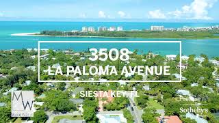 3508 La Paloma Ave | Sarasota, FL 34242 | $2,099,000